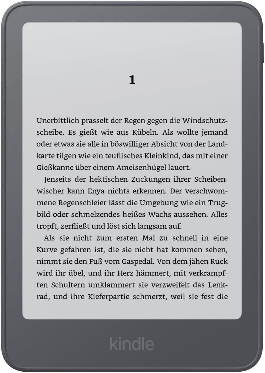 Amazon Kindle (2026 release) - Graphite, 16GB, 6"- E-Ink-Display, mit Werbung B0G4SHXZNZ