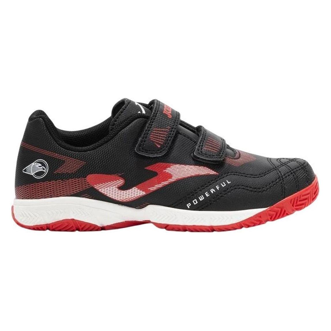Joma Hallenfussballschuhe für Kinder Sport Powerful 2501 Schwarz (31) (POJW2501INV)