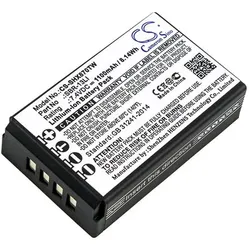 NoName Battery for Horizon HX870 etc (1 Stk., Gerätespezifisch, 1100 mAh), Batterien + Akkus