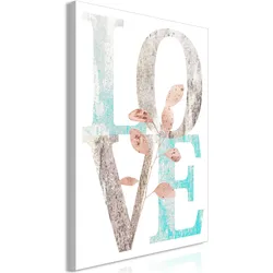 Artgeist, Bilder, Flourishing Letters (1 Part) Vertical (80 x 120 cm)