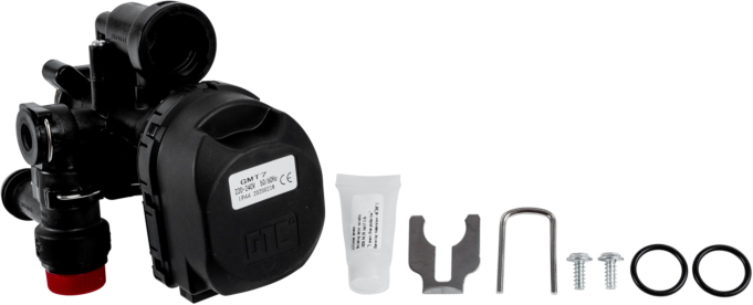 Wolf Hydraulik GTC Vorlaufblock 2074616 mit Heizwasser - 3-Wegeventil