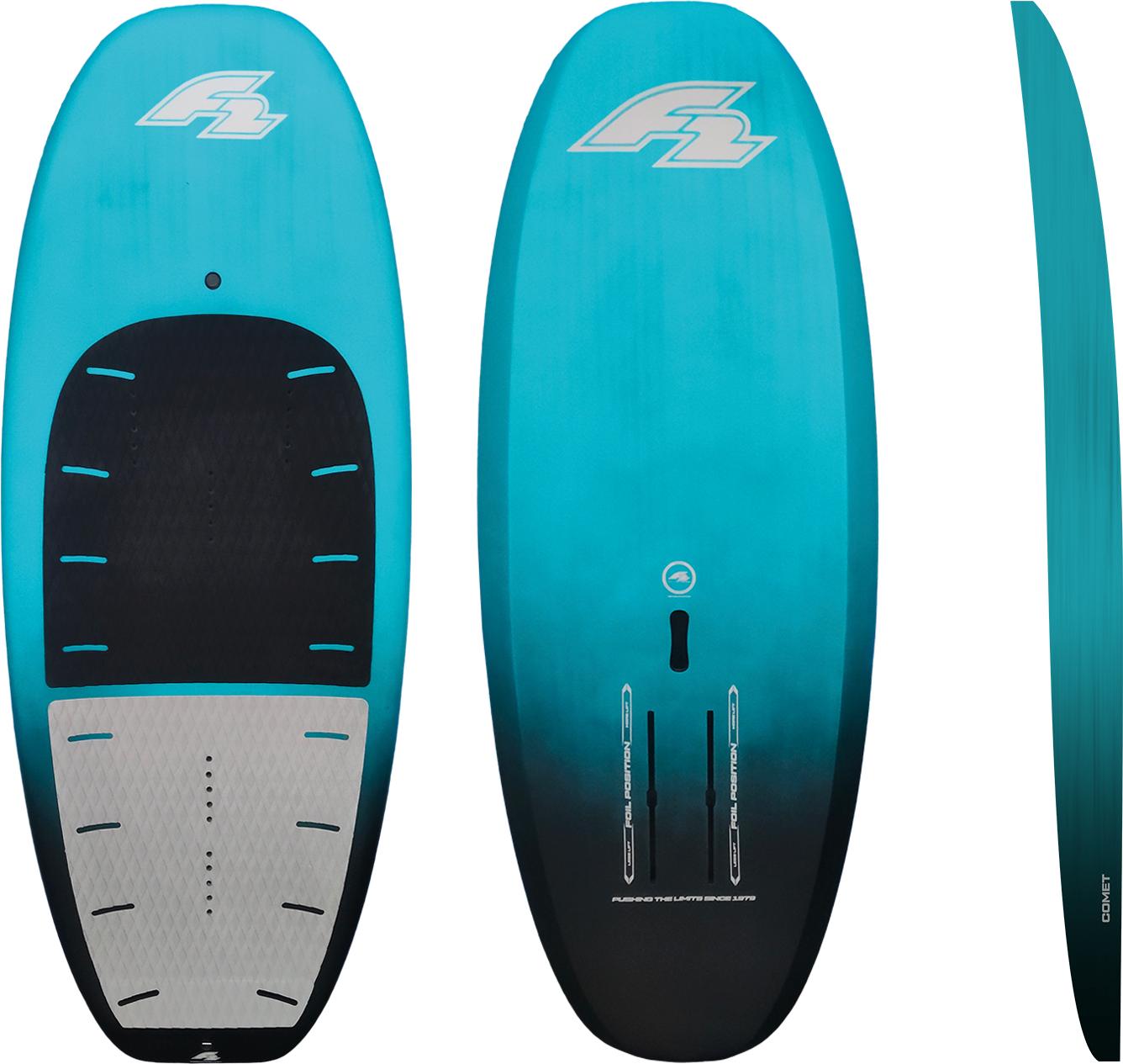 F2 Wing Foilboard Glide Comet Team Foil Board 80L Türkis