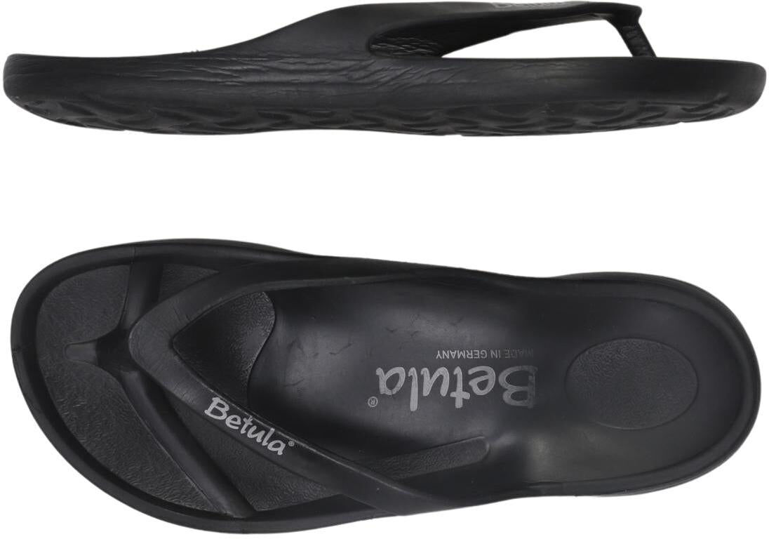 Betula Damen Sandalen, Schwarz, Gr. EU 38, Kunstleder - Second Hand