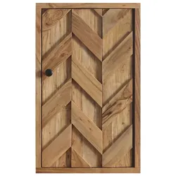 WOLFMÖBEL Hängeschrank Cross Holz Braun Akazie
