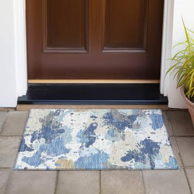Addison Rugs Machine Washable Indoor/Outdoor Modern Splatter Chantille Rug
