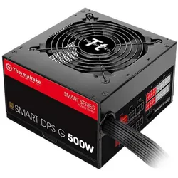 Thermaltake SMART DPS G 500W - Netzteil (intern) (500 W), PC Netzteil, Schwarz