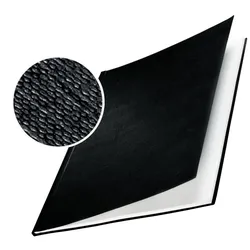 LEITZ Buchbindemappen schwarz für 15-35 Blatt DIN A4