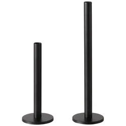 Kerzenleuchter Malko 2 tlg. schwarz