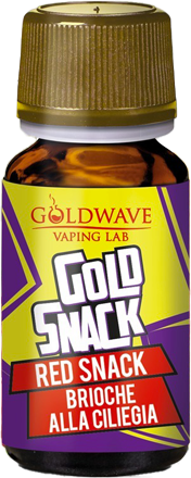 Goldwave Red Snack Aroma Concentrato 10ml Brioche Pan Di Spagna Ciliegia