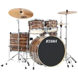 Tama IE52KH6W-CTW - Imperialstar - Coffee Teak Wrap + Meinl HCSB - Schlagzeug