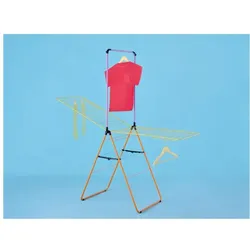 Brabantia Wäscheständer HangOn mit Kleiderstange Yinka Ilori 25 m, Wäscheständer, Mehrfarbig