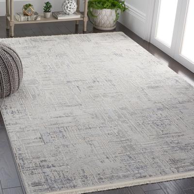 SAFAVIEH Whisper Hanako Contemporary Fringe Rug