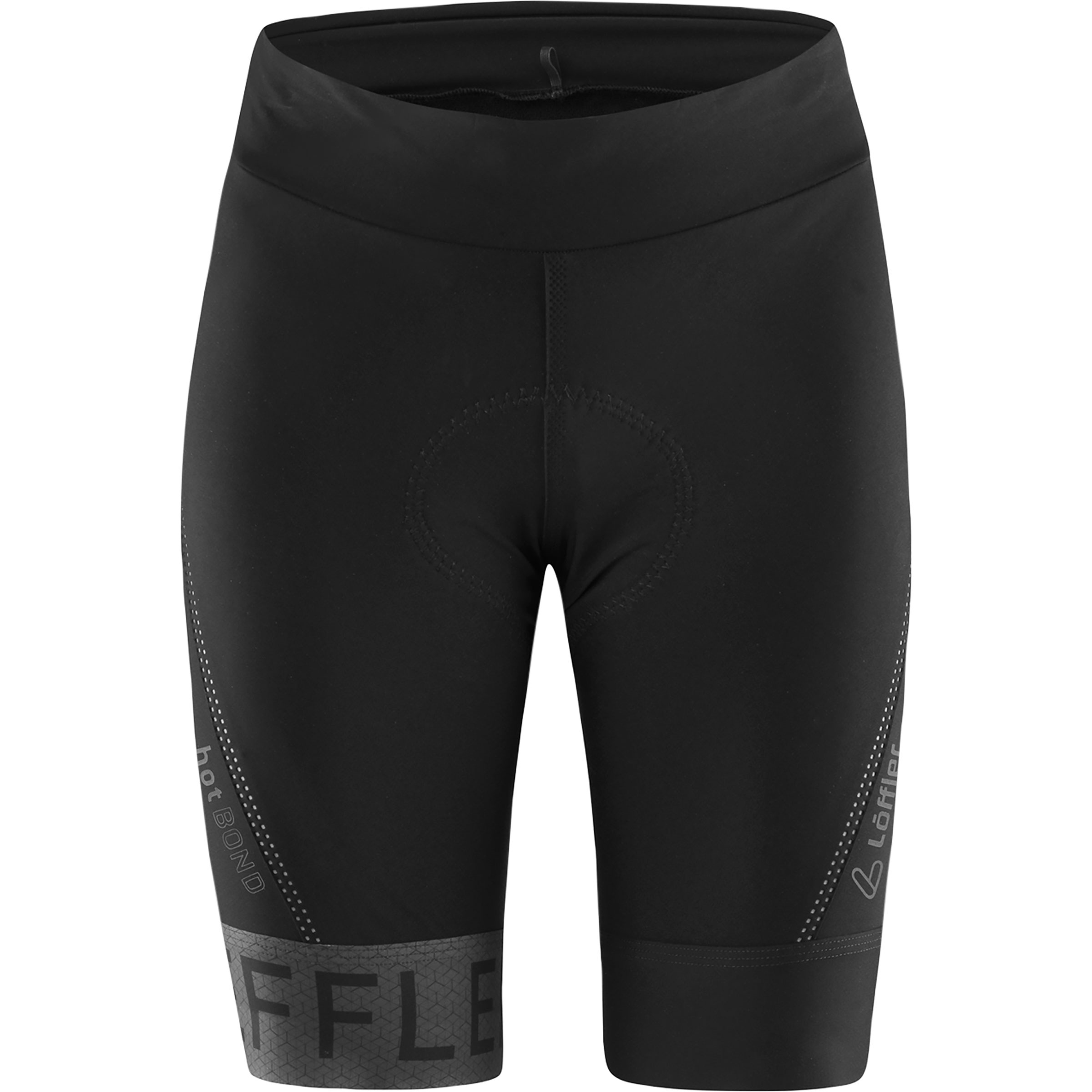 Löffler Hotbond Rf SQL Radhose kurz Damen Fahrradhose schwarz Größe XS Gravel | Rennrad Widerstandsfähig