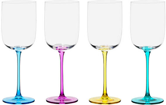 Anton Studios Anton Studio Designs Gala Set of 4 Wine Glasses