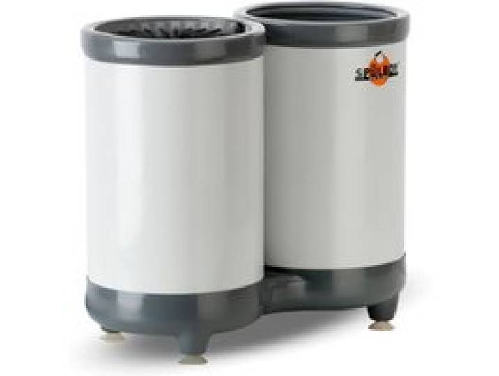 Lave-verres TWIN-GO-T 2 étages télescopique rinçage parfait verres 24 cm