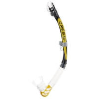 Cressi - Alpha Ultra Dry - Schnorchel - Farbe: Black/Yellow