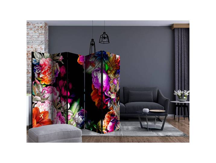 Paravent Warm Tones of Summer Polaire Multicolore 225 x 172 x 3cm