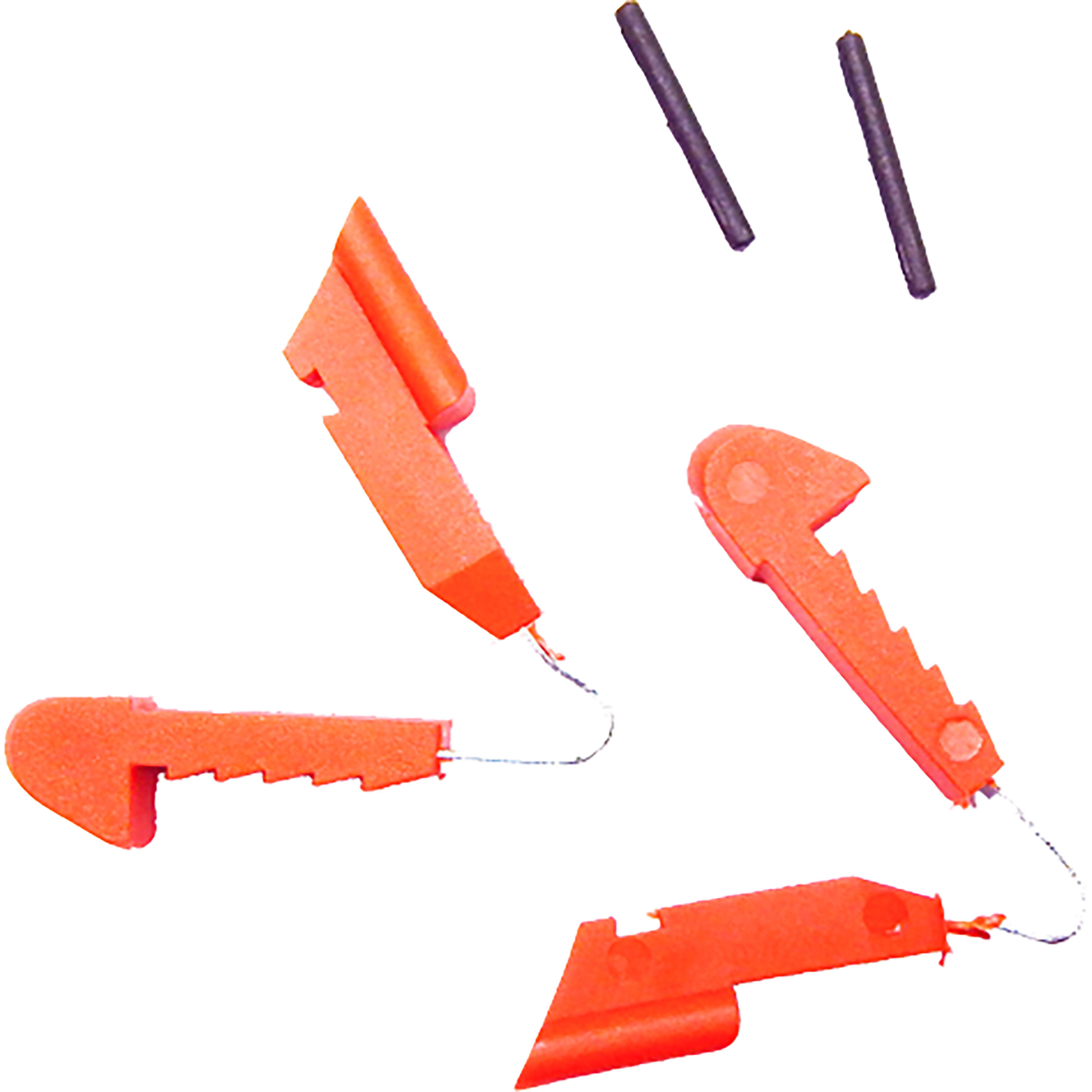 Leki Einbausatz 2K Nordic Trigger 1 Stock-Zubehör orange Trekking