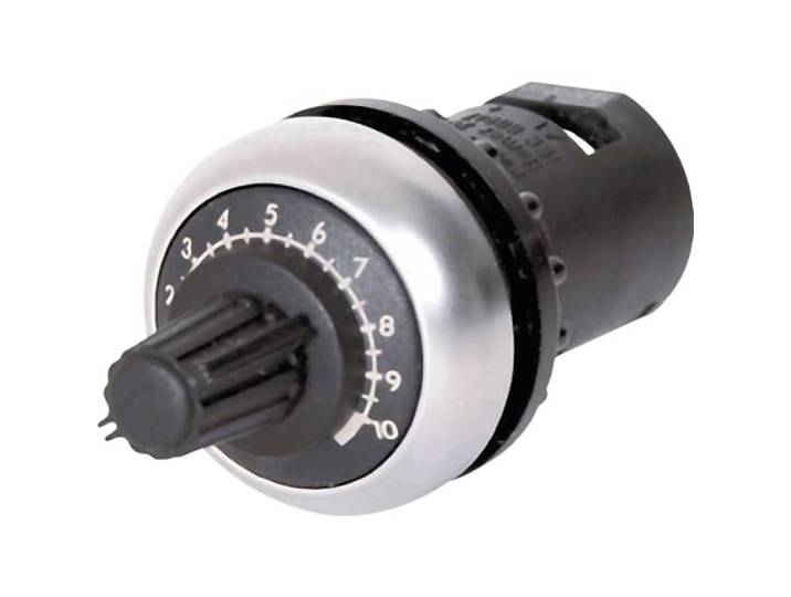 Eaton 229491 potentiometer, 10 kohm, bevestiging aan de voorkant