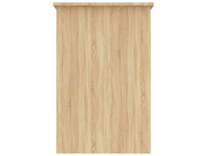 Bureau BURKE Brun Table à écrire - 1 PERSONNE - Chêne sonoma 100x50x76 cm - Bois d'ingénierie BB366