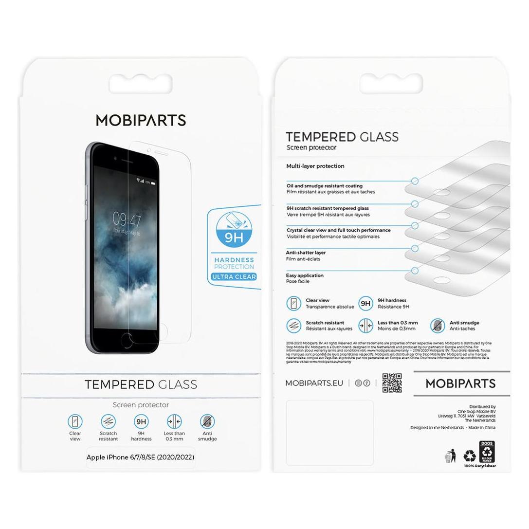 Mobiparts MP-122373 Display-/Rückseitenschutz für Smartphones Klare Bildschirmschutzfolie Apple 10 S (Apple iPhone 6, Apple iPhone 6s, Apple iPhone 7, Apple iPhone 8, Apple iPhone SE (2nd Gen), Apple iPhone SE (3rd Gen)) (MP-122373)