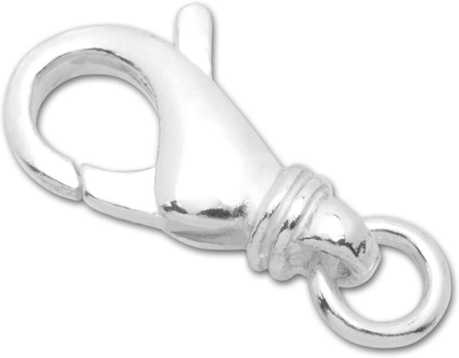 Unique Hochwertiger Verschluss aus 925 Sterling Silber silber