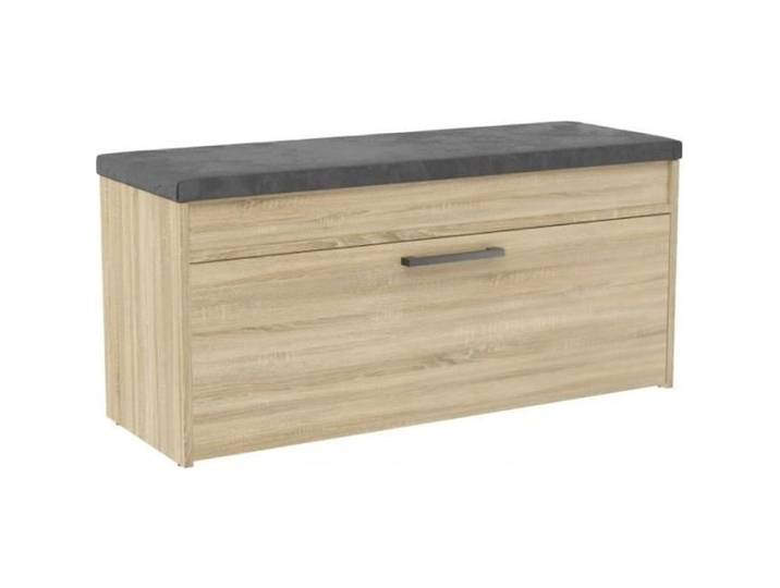 PARMI - Meuble à chaussures style scandinave entrée - 100x35x49 - Banc avec rangement