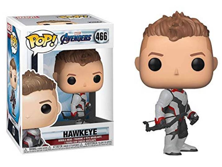 POP! Avengers Hawkeye In Team Suit Pop Bobblehead Figure (4 Inch, Multicolor)