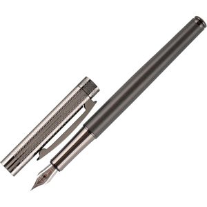 Hörner Füller Levio, Feder M, Metallgehäuse, grau