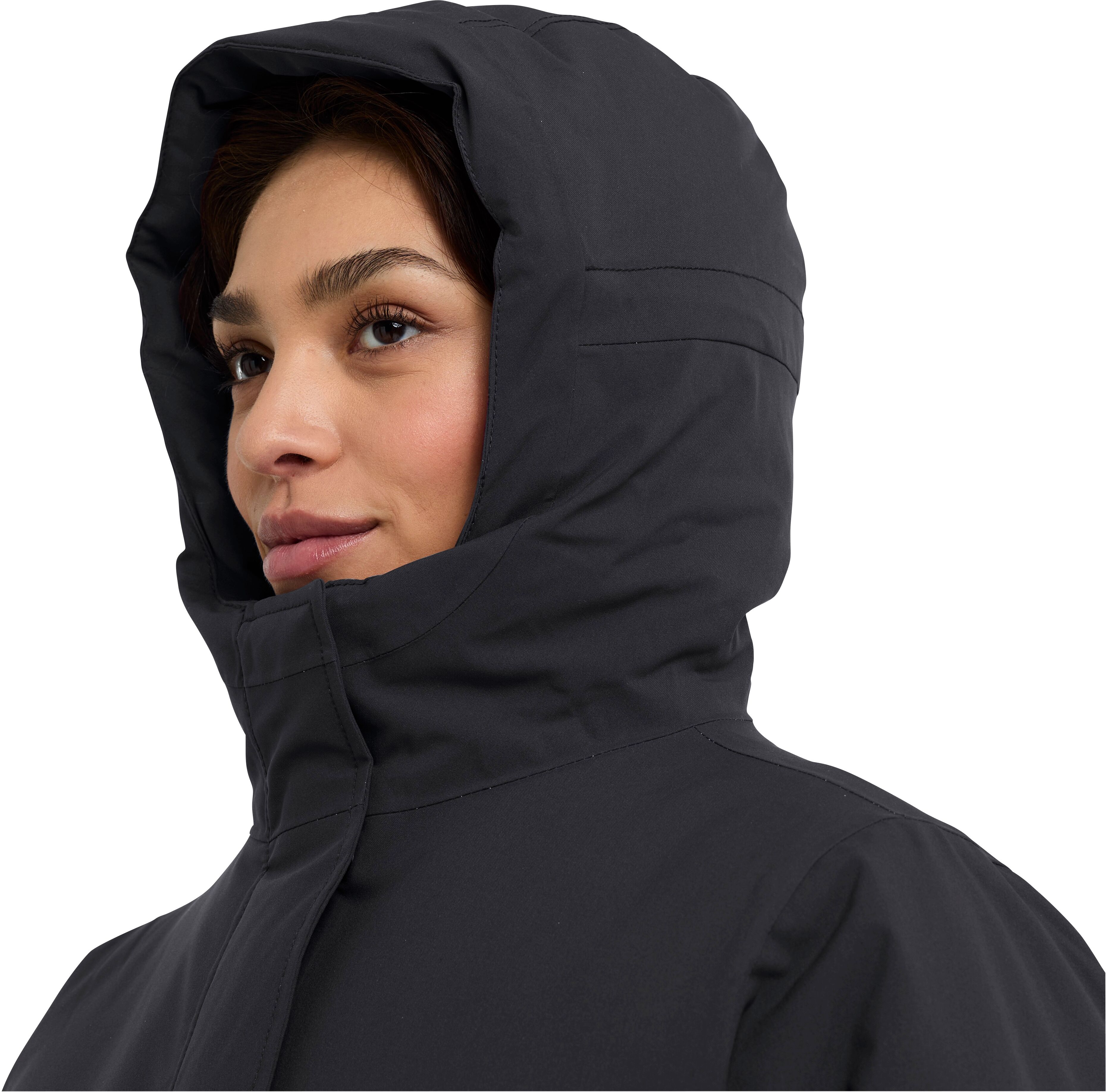Funktionsjacke JACK WOLFSKIN "WINTERTIDE JKT W", Damen, Gr. XS, schwarz, Obermaterial: 100% Polyester. Futter: 100% Polyester. Wattierung: 100% Polyester, Jacken Funktionsjacke, wetterfeste Winterjacke, atmungsaktives Material, atmungsaktiv schwarz XS
