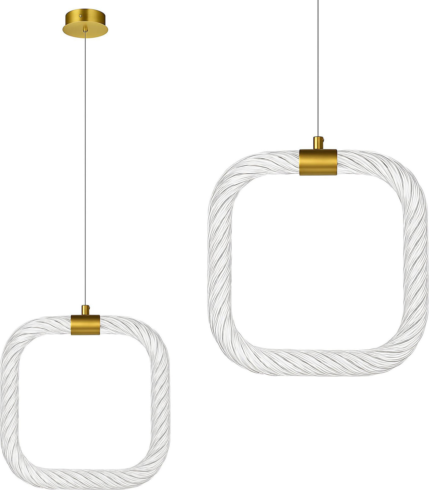 Toolight Led Hanglamp Lhj056-cp1 Brush Gold