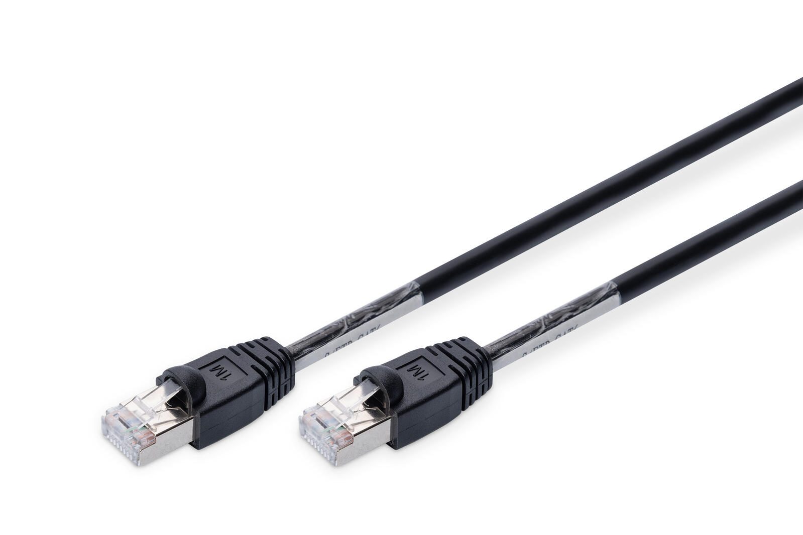 Digitus Outdoor Patch-Kabel RJ-45 (M) zu RJ-45 (M) 3m Kupfer S/FTP Cat 6 schwarz DK-1644-030/BL-OD