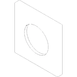 Dornbracht Rosette 092778039-08 platin