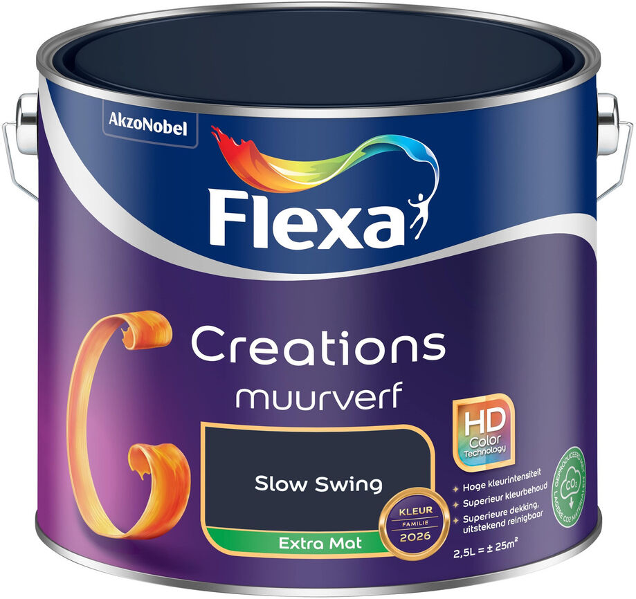 Flexa Creations Muurverf Extra Mat - Slow Swing