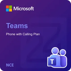 Microsoft Teams Phone with Calling Plan (country zone 1 - US) (NCE)