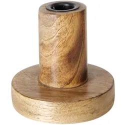 Kerzenhalter PEKAT mittel (DH 10x15 cm) - braun - DH 10x15 cm