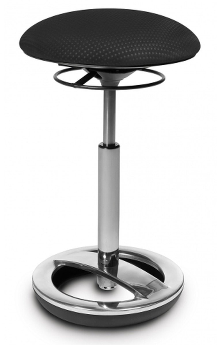 Topstar kruk SITNESS HIGH BOB chroom / zwart