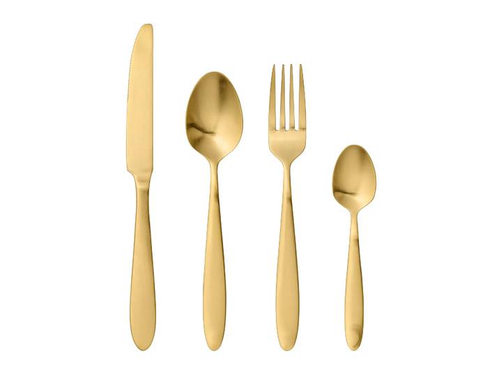Bloomingville Bloomingville bestek goud 4-pack goud