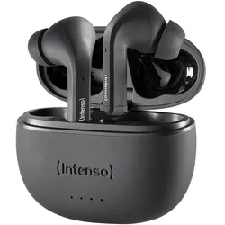 Intenso Black Buds T300A - True Wireless Kopfhörer in Schwarz