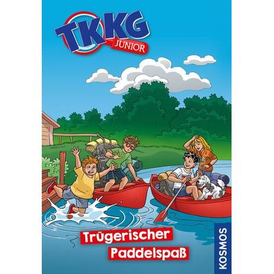 TKKG Junior, 18, Trügerischer Paddelspaß, Gebundene Ausgabe von Benjamin Schreuder, Kosmos, 978-3-440-17595-8