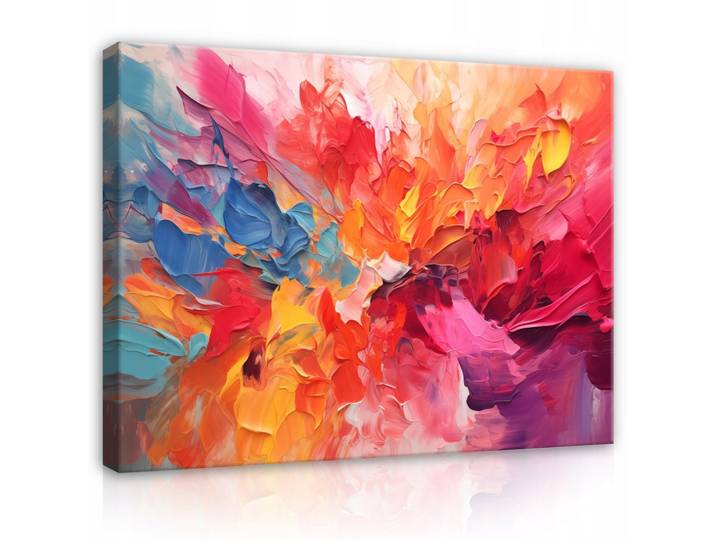 LEINWANDBILD Abstrakt Bunt Kunst 60x40
