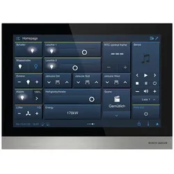 Busch-free@home® IP touch 10. LAN / LAN (schwarz)