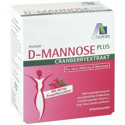 D-MANNOSE PLUS Cranberryextrakt 2000mg Pulv.Sticks 30X2.71 g