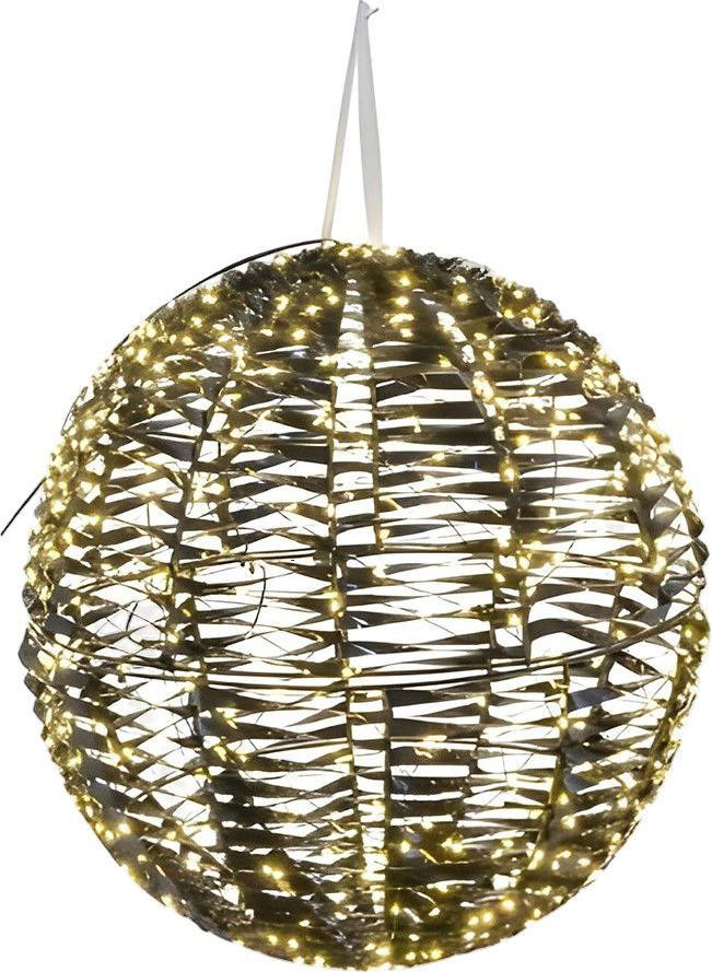 Gehlmann Verlichte Bol Zwart met 300 LED accenten en omnidirectioneel effect