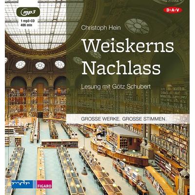 Weiskerns Nachlass - Christoph Hein, Audio, 9783862315628
