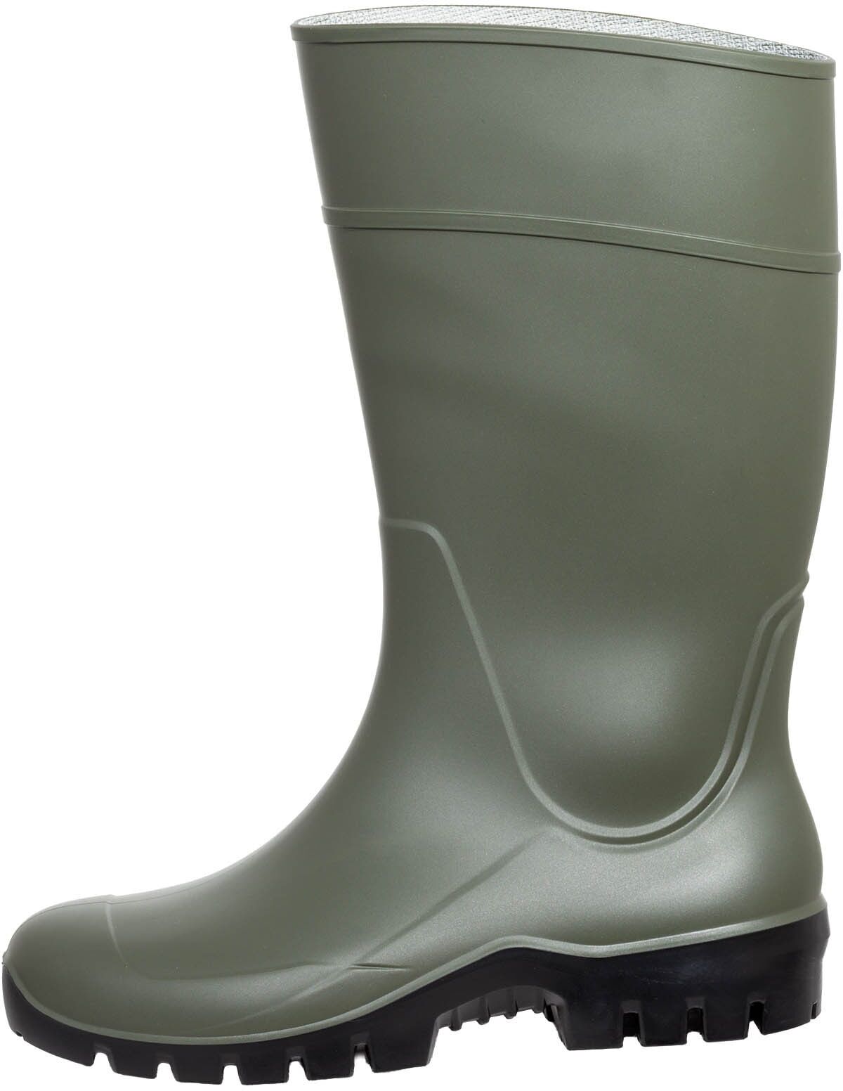 Stiefel SPIRALE "Ranch high", Herren, Gr. 42, grün (oliv), Obermaterial: 100% PVC PVC., Schuhe Stiefel