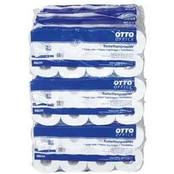 OTTO Office Toilettenpapier 3-lagig 72 Rollen (9 Pack à 8 Rollen) weiß