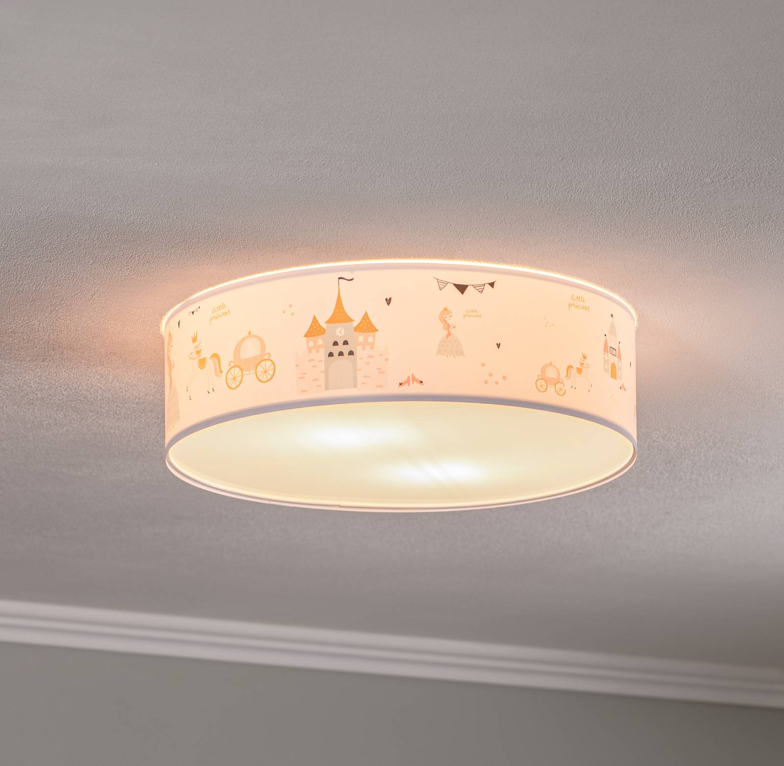 Deckenlampe Mathilde Maco Design, dimmbar, Multicolour, für Kinderzimmer, Kunststoff, Deckenlampe