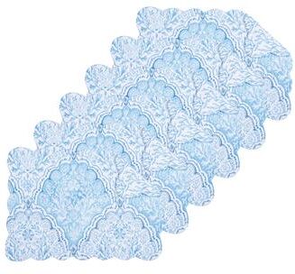 C&F Home Chinoiserie Coast Quilted Placemat Set 6