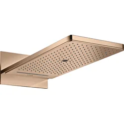 hansgrohe  AXOR ShowerSolutions Kopfbrause 250/580 3-jet, 35283300, Farbe: Polished Red Gold